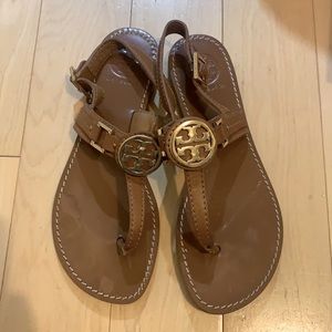 Authentic BROWN TORY BURCH sandals